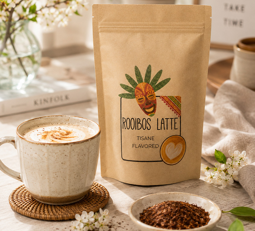 Rooibos Latte Leo Tea w opakowaniu doypack